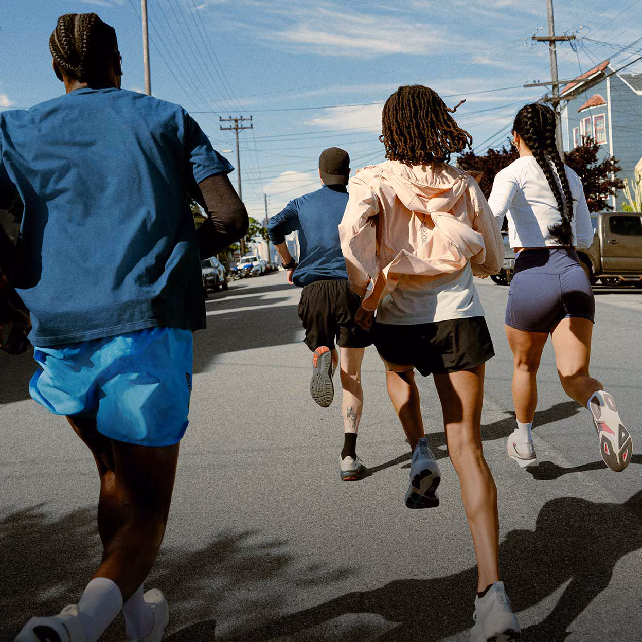 After the finish line