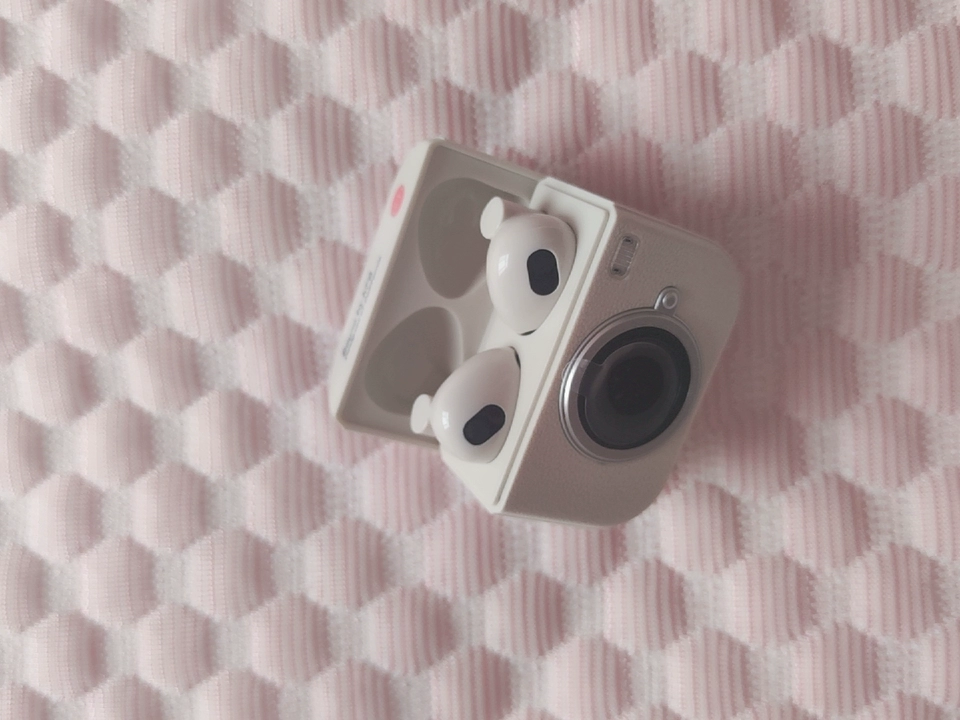 레트로 감성 카메라 블루투스 이어폰 무선 Hi-Fi 터치 이어버드 photo review