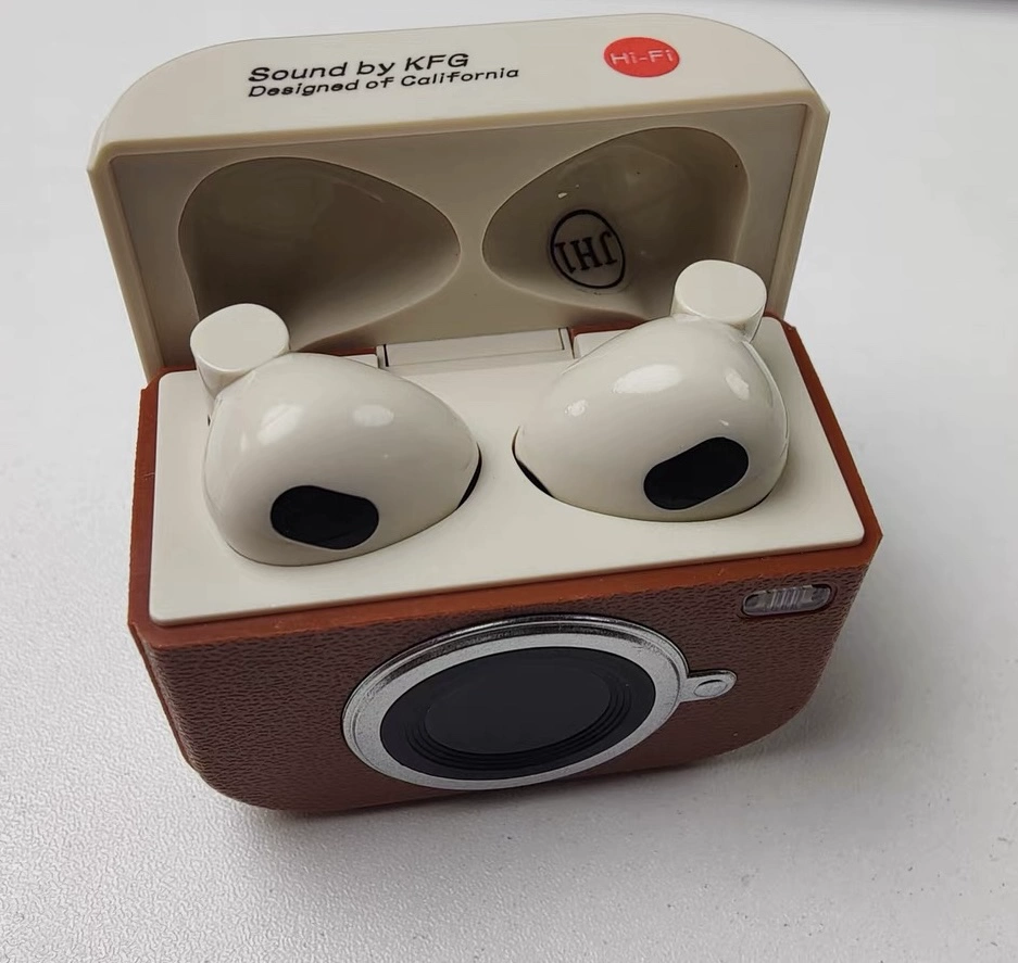 레트로 감성 카메라 블루투스 이어폰 무선 Hi-Fi 터치 이어버드 photo review