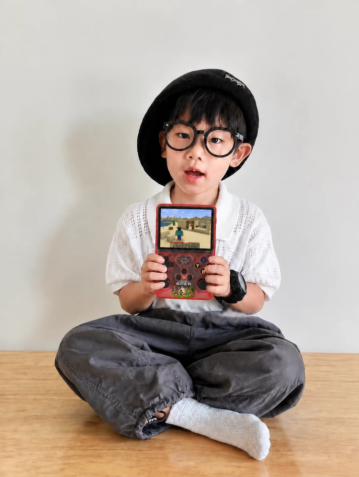 R36S 레트로 휴대용 게임 콘솔 3.5인치 한국어 지원가능 photo review